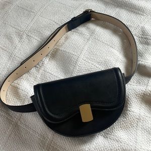 Black Fanny Pack Purse